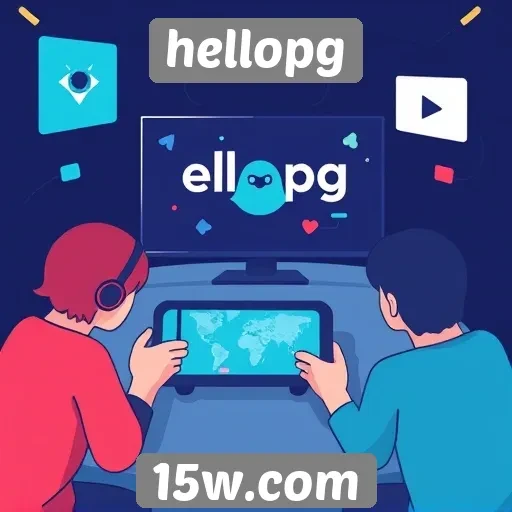 Principais recursos do site hellopg